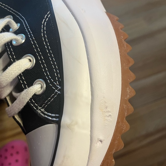 Converse Run Star Hike High Black/white- Women’s 8.5 - Picture 5 of 5